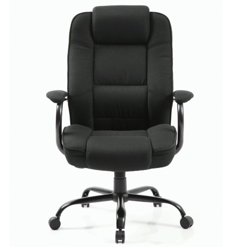 Кресло руководителя Brabix Premium Heavy Duty HD-002 до 200 кг, ткань, черное 531830 фото 3